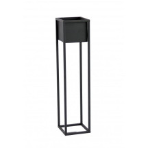 05-01 Kwietnik Metalowy Stojak CUBO 90cm czarny