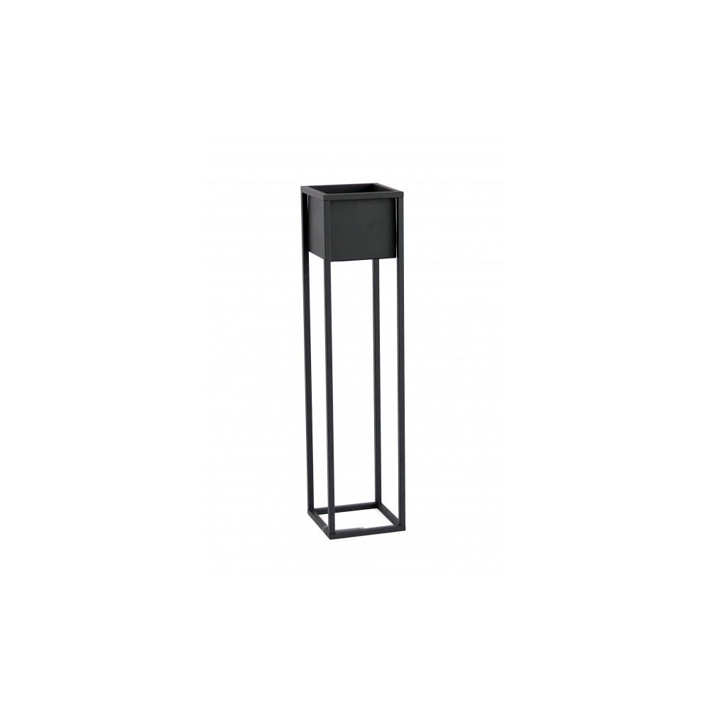05-01 Kwietnik Metalowy Stojak CUBO 90cm czarny