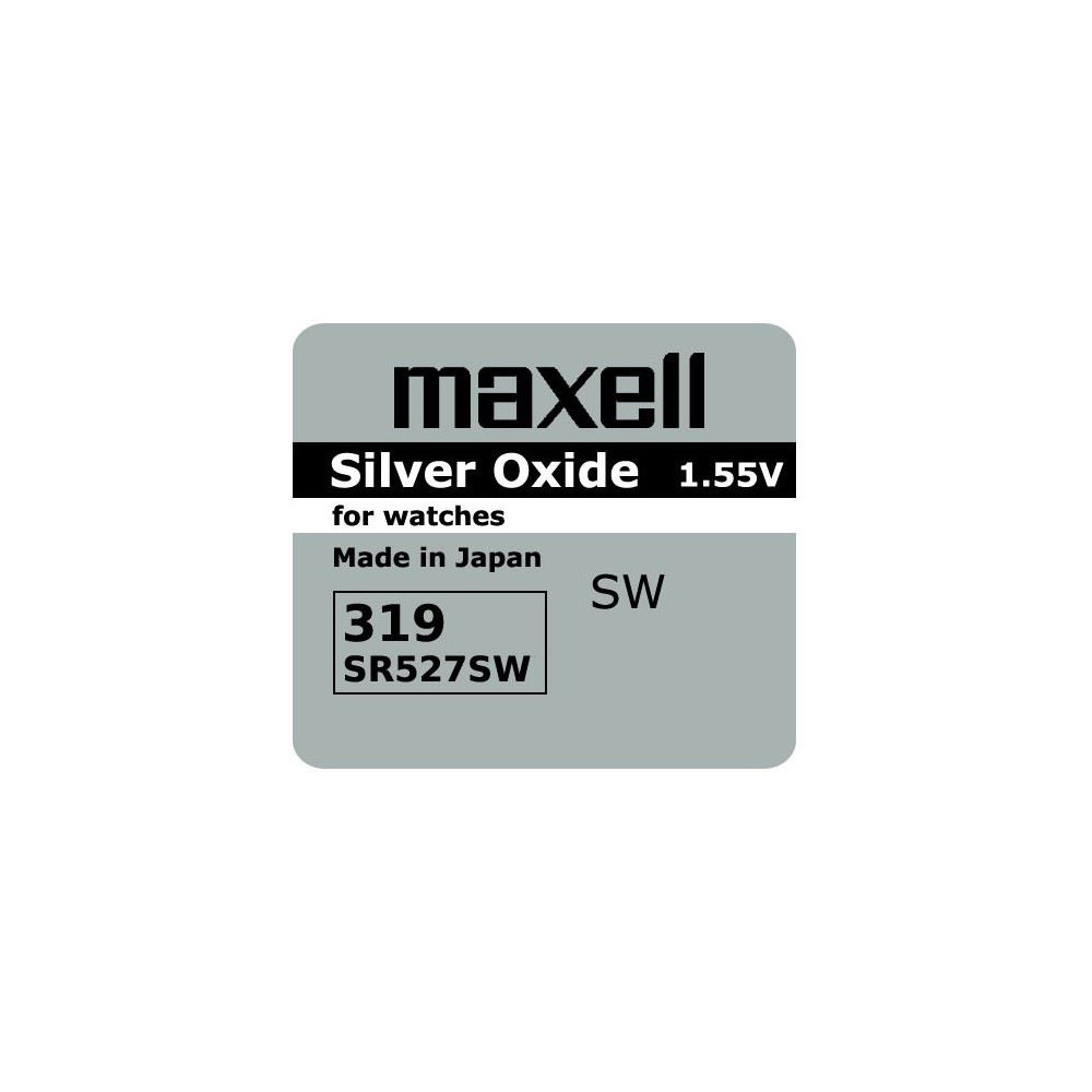 Bateria Srebrowa SR 527 Maxell
