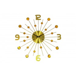 Zegar ścienny TK-8027 50cm Gold