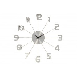 Zegar ścienny TK-1827 50cm Silver