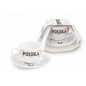 FOLK - Filiżanka kpl - Poland