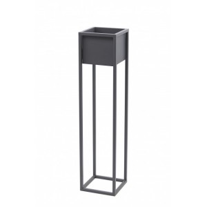 05-01/S Kwietnik Metalowy Stojak CUBO 90cm szary