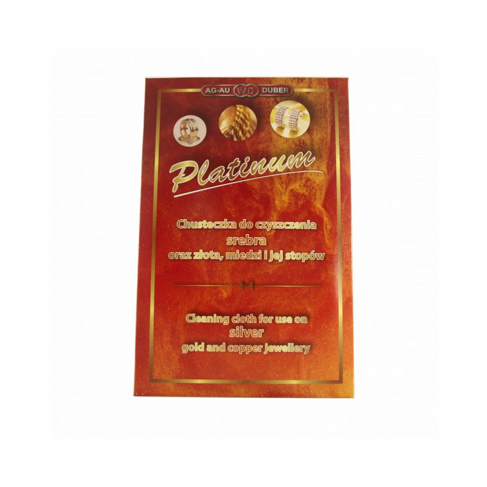 Platinum ściereczka do czyszczenia srebra- 18x28 c