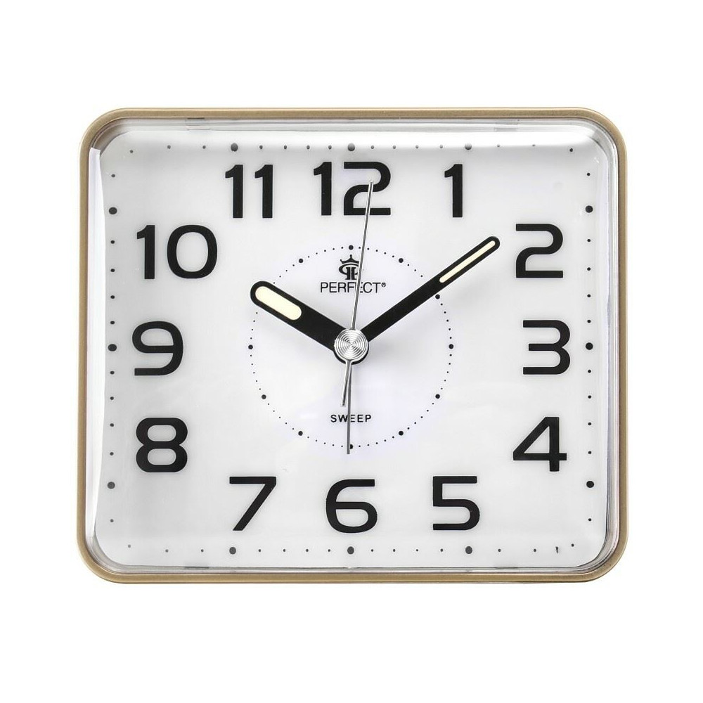 Budzik Kwarcowy PF SQ882SP Gold