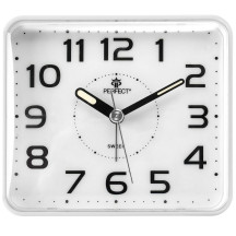 Budzik Kwarcowy Perfect SQ882 SP Biały