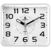 Budzik Kwarcowy Perfect SQ882 SP Biały