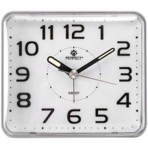 Budzik Kwarcowy Perfect SQ882 SP srebrny
