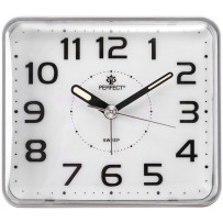 Budzik Kwarcowy Perfect SQ882 SP srebrny