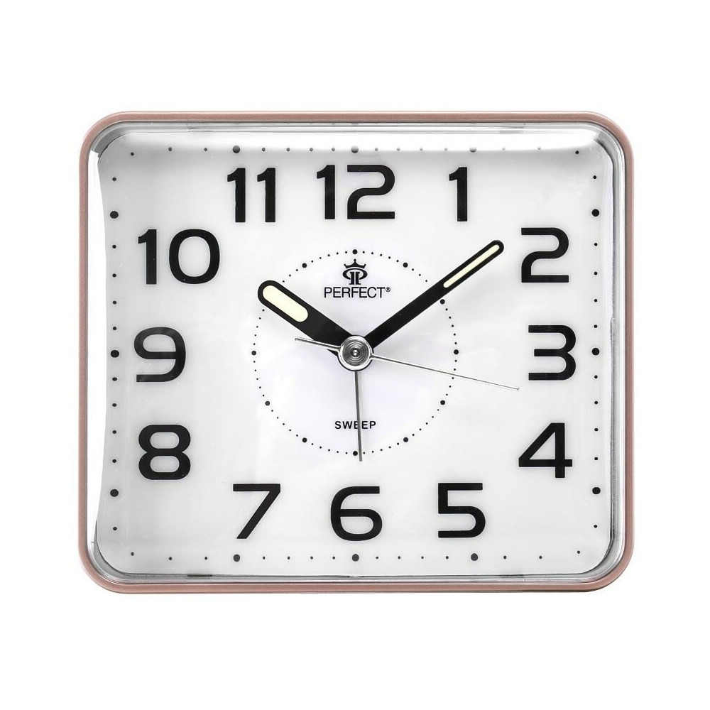 Budzik Kwarcowy Perfect SQ882 SP SZARY